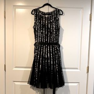 Black & White Cocktail Dress - EUC 18W